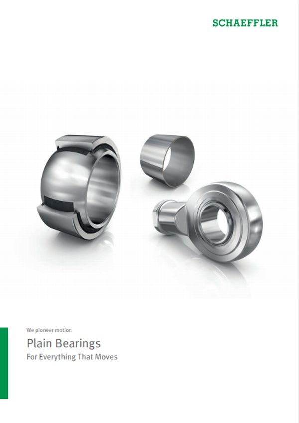 Plain Bearings Publications Schaeffler France