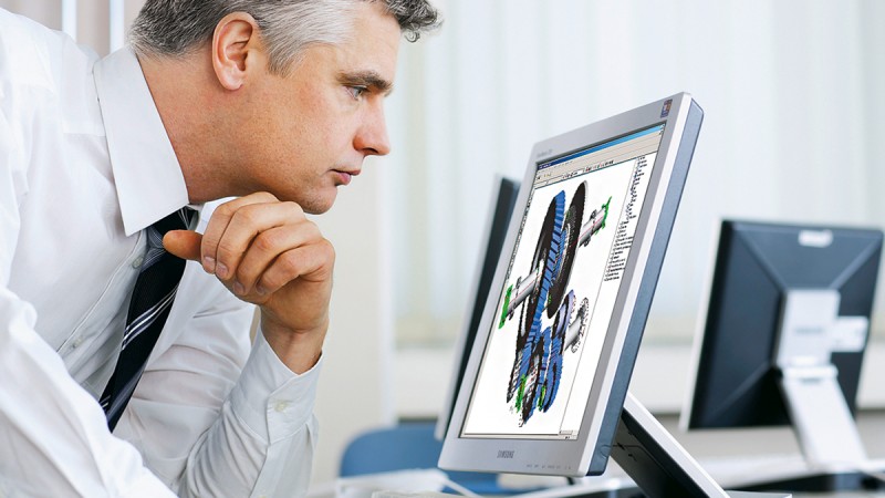 Conception optimale des roulements d'éoliennes grâce à des programmes de calcul et de simulation ultra-modernes