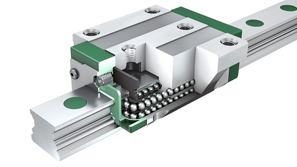 Guidages linéaires Schaeffler : Systèmes à recirculation à quatre rangées de billes