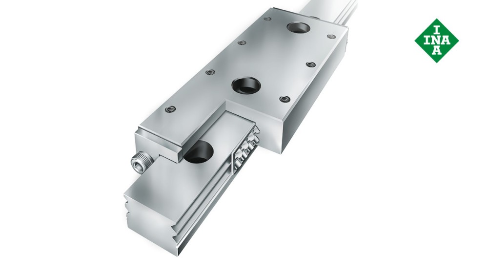 Guidages linéaires Schaeffler : Guidages miniatures avec cages