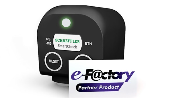 Schaeffler SmartCheck, produit partenaire d’ e-F@ctory