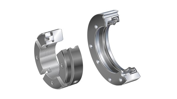 Roulements et paliers lisses Schaeffler : Bagues porte-joint / écrous à encoches de précision