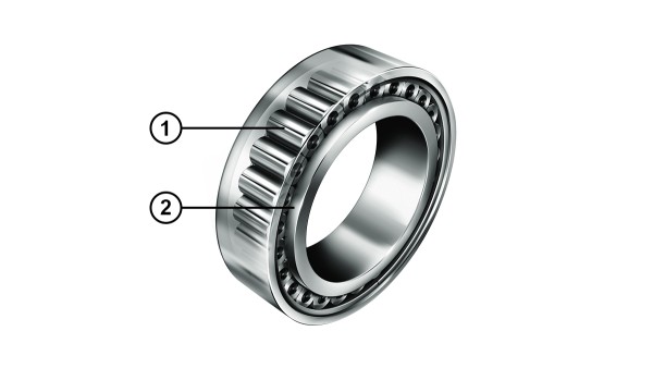 Roulements à rouleaux cylindriques INA avec optimisation du contact sur le bord