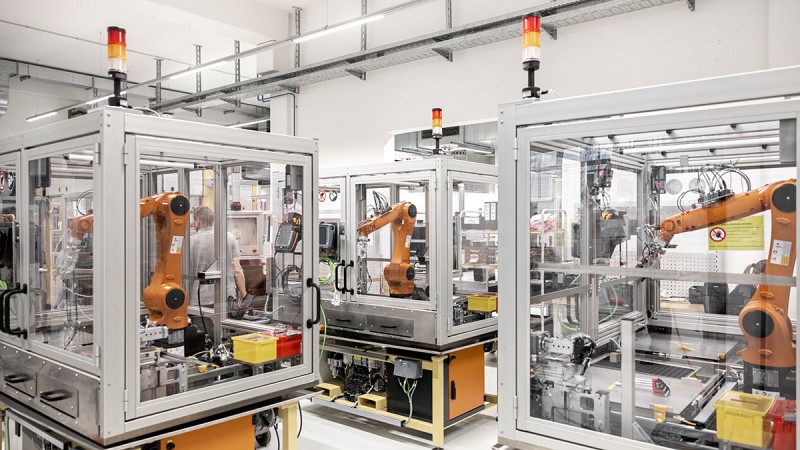Ligne d’assemblage modulaire et flexible